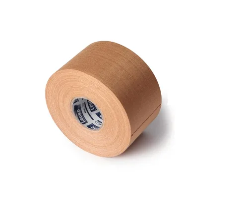 Vista 6 de Leukotape P Cinta Adhesiva de Fijación – para Lesiones Deportivas, Esguinces y Torceduras – 3.8 cm x 13.7 m, Color Canela, (1 Rollo)