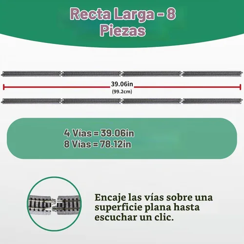 Vista 4 de Escala N pista recta 9.764 in (9-3/4″) – Paquete de 8 (2 × 20-000) con paño de limpieza de riel de 15 × 5.9 in