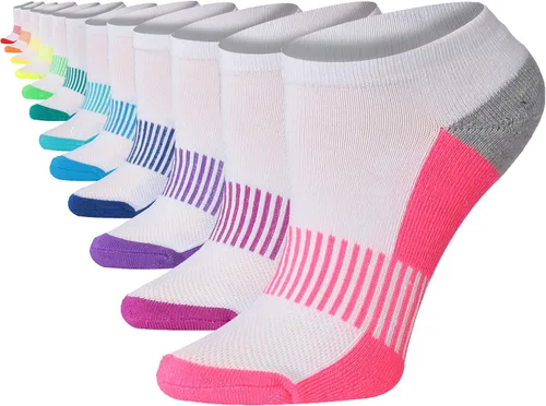 Vista 28 de Tipi Toe Women’s 12 Pack Cushioned Low Cut Socks – Breathable, Moisture-Wicking Athletic Comfort for Running & Daily Wear