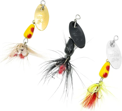 Vista 8 de Panther Martin Señuelos de pesca 3-Pack El mejor atrapapescados de todos los tiempos Señuelos giratorios mundialmente famosos en kit de valor