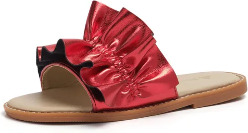 Vista 9 de THEE BRON Lindas pantuflas para niñas, sandalias elegantes para niños pequeños y niños