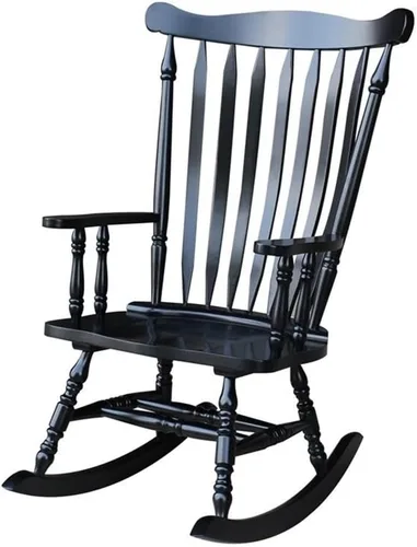 Vista 3 de International Concepts Williamsburg Rocker Antique Black
