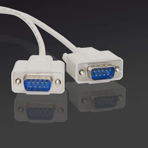 Vista 3 de Cable divisor DB9 Y de 11.8 in DB9 9 Pin 1 hembra ale a 2 macho Rs232 Serial Splitter Adaptador recto Cable YOUCHENG para conectar varios