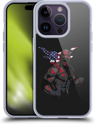 Vista 21 de Oficial de WWE la roca suave funda de Gel para Apple Iphone 7 Plus/iPhone 8 plus