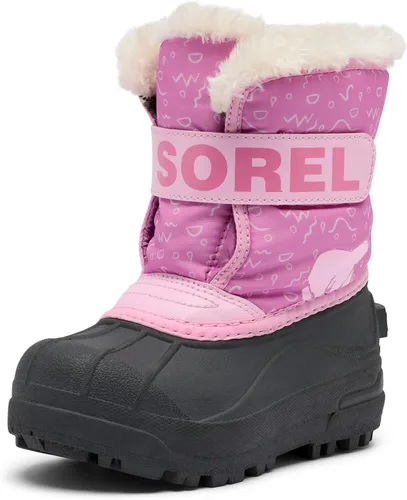 Vista 16 de SOREL Bota Snow Commander para niños pequeños negro (Black/Sea Salt)