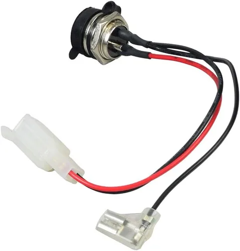 Vista 2 de AlveyTech Puerto de cargador de 3 clavijas con 3 cables para E100, E200/E200S, E300S, Ground Force, eSpark, MX350, MX400 y Crazy Cart