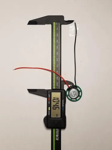 Vista 5 de ProTechTrader Altavoz de 1 pulgada de 1.024 in, 8 ohmios, 1/4 W (0.25 W) nominal / 1/2 W (0.5 W) de salida de potencia máxima, carcasa de plástico