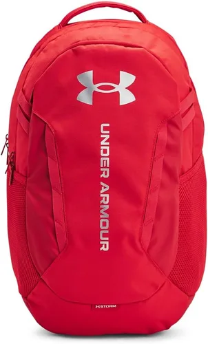 Vista 10 de Under Armour Mochila Hustle 6.0 unisex para adultos (002) Negro / Negro / Blanco