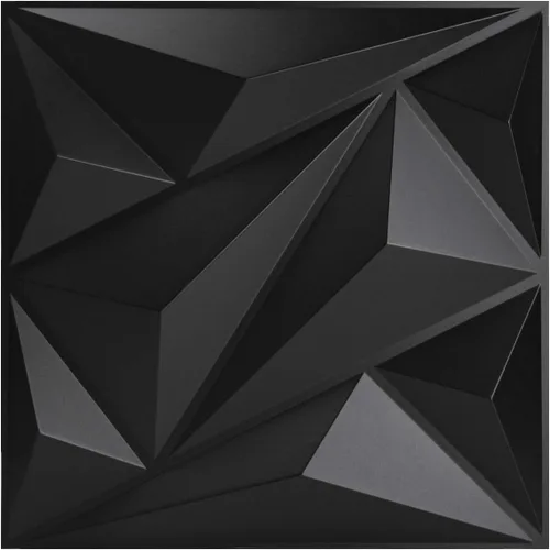 Vista 9 de Art3dwallpanels Paneles de pared 3D Diamante, PVC cobre antiguo 3D Raised Diamond Wall Tiles, Waterproof Fireproof, 12 Sheets Large Size Pack