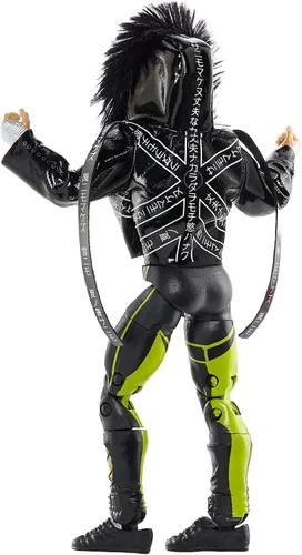 Vista 4 de WWE Lo Shira Elite Series #79 Figura de acción de lujo con detalles faciales realistas, equipo de anillo icónico y accesorios