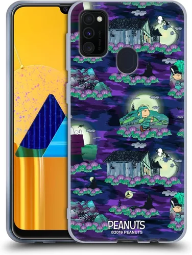 Vista 49 de Head Case Designs Funda de gel Spooktacular con licencia oficial de Peanuts Linus y Snoopy [protección de grado militar] compatible con Google Pixel