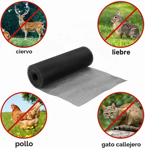 Vista 7 de Watayo Protectores de Tronco de Malla de Árbol de 20 Pies - Protector de Corteza de Árbol - Protector de Árbol de Red Flexible con 100 Piezas
