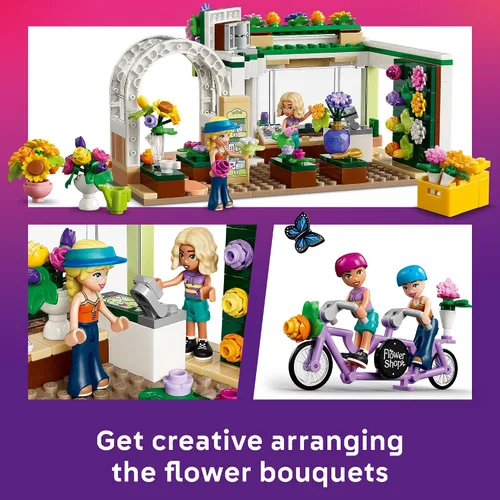 Vista 4 de LEGO Friends Creative Flower Shop 42693