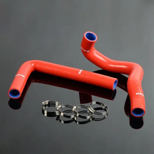 Vista 10 de G-PLUS Manguera de radiador de silicona compatible con Toyota Supra JZA80 NA NON Turbo 2JZ-GE 1993-1998, color negro