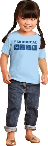 Vista 4 de Periodical Napper Science Nerd - Camiseta para niño y niña