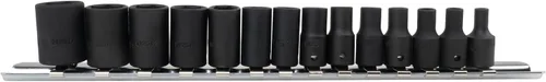Vista 2 de Genius Tools TF-214M 14PC 1/4" Dr. Juego de llaves de impacto métricas