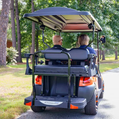 Vista 5 de MADJAX Genesis 300 - Kit de asiento trasero para carrito de golf Club Car Precedent (04-21), adelante (17-Up), Tempo (18 en adelante)