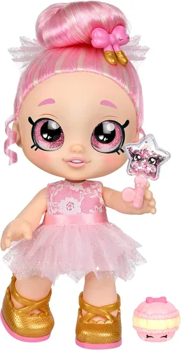 Vista 14 de Kindi Kids Aromática Sisters Pawsome Royal Family - Muñeca de Juego Preescolar de 10": Tiara Sparkles, Baby Kindi de 6.5": Teenie Tiara, y Kindi