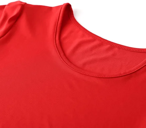 Vista 6 de NREALY Vestido de mujer FashionSexy O-cuello manga corta empalme flor impresión vestido de nalga