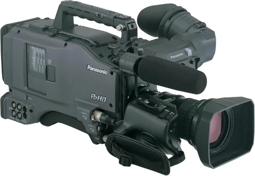 Vista 2 de Panasonic AG-HPX500PJ Videocámara P2 montada en el hombro con LCD de 3.5 pulgadas (negro)