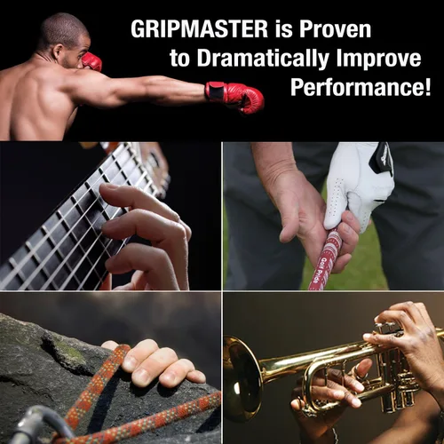 Vista 7 de Prohands Gripmaster - Ejercitador de mano (fortalecedor de agarre de mano), con resorte, sistema de pistón de dedos, aislamiento y ejercicio de cada