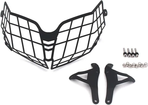 Vista 5 de Cubierta protectora para faros delanteros de motocicleta para Benelli para TRK 502 502x TRK502 TRK502X Accesorios Rejilla Escudo Protector Protector