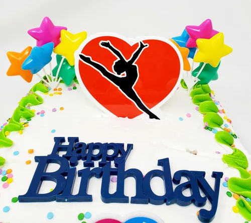 Vista 2 de Juego de decoración para pastel de cumpleaños con temática