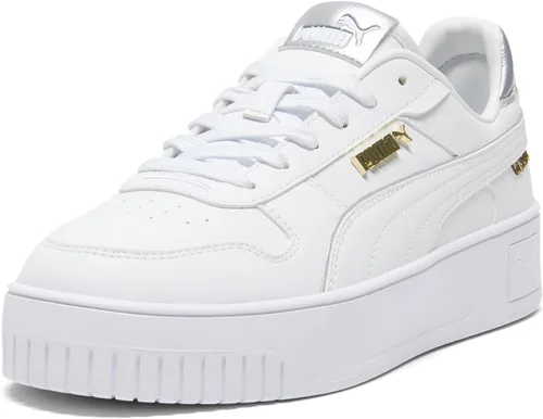 Vista 25 de Tenis Puma Carina Street para mujer Puma Black-puma Negro-oro rosa-puma Blanco