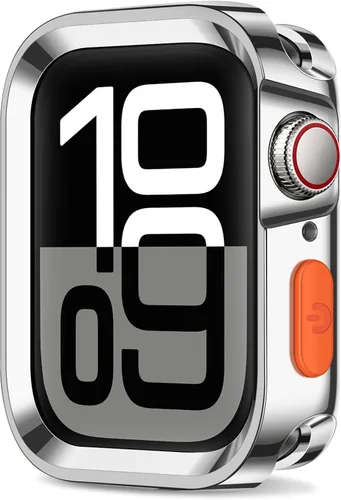Vista 16 de Amizee Estuche Resistente Compatible con Apple Watch Series 9/8/7 41mm SE 3/2/1 Series 6/5/4 40mm, Funda Protectora de TPU Blanda a Prueba de Golpes