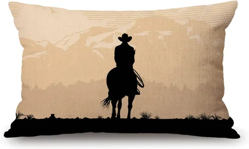 Vista 78 de Fundas de almohada de 12 x 20 pulgadas, decoración rústica de granja, sé feliz, fundas de almohada de algodón y lino, citas inspiracionales con Jcp20