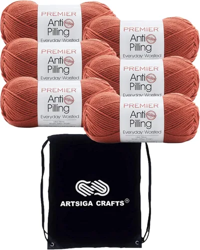Vista 46 de Premier Yarns Antibolitas para todos los días Blancanieves 100-1 Dn100-1-Snow-White
