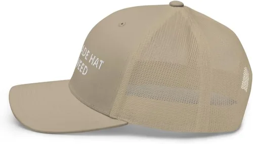 Vista 3 de CreativeTees4You Will Trade - Gorra de algodón ajustable para marihuana