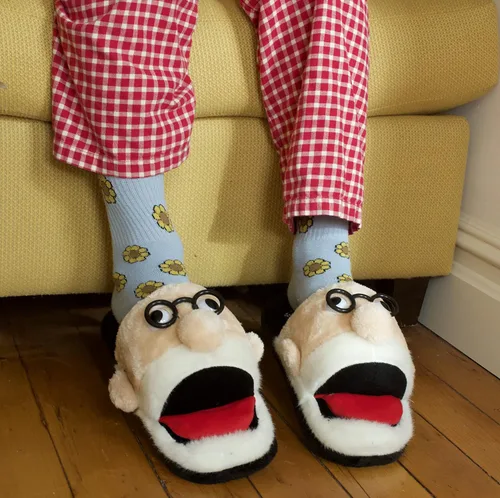 Vista 4 de Freudian Slippers - Comfy Plush Slip - On Footwear