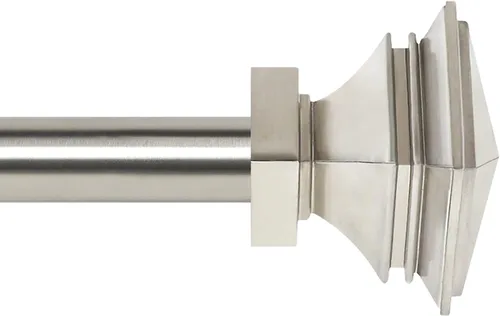Vista 25 de Deco Window - Varilla ajustable para cortinas para ventanas de 18 a 44 pulgadas, poste de hierro de 1 pulgada extendible de alta resistencia