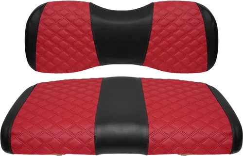 Vista 13 de Fundas de asiento delantero para carrito de golf para Yamaha Drive 2007-2016/Drive 2 2017+ Cojín de asiento universal OEM delantero, fundas de Negro