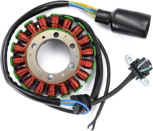 Vista 2 de Bobina del estator del magneto del generador de la motocicleta compatible con Yamaha MT-03 XT660 XT660R XT660R XT660Z Tenere 5VK-81410-00 XT 660 R X