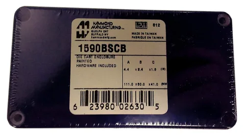 Vista 11 de Hammond Manufacturing 1590B DIECAST Caja 4.4X2.3X1.1 Plateado