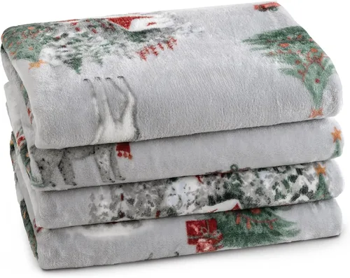 Vista 63 de PHF - Manta de forro polar, tamaño King, 120 x 4.23 – 10.58 oz, ligera, cálida, color beige