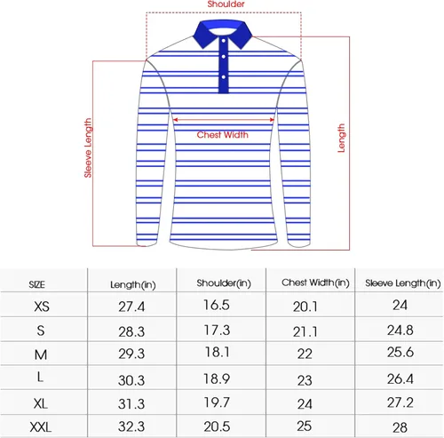 Vista 6 de FRTCV Polo para hombre casual ajustado camiseta de golf