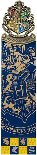 Vista 2 de The Noble Collection Marcador de Harry Potter con escudo de Hogwarts