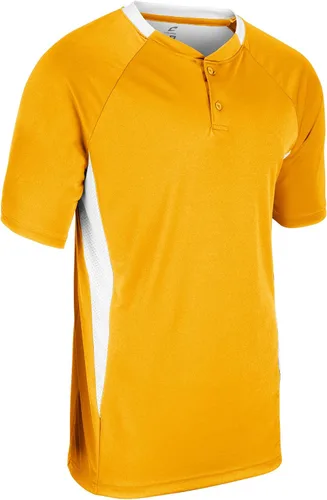 Vista 7 de Champro Unisex Adult Clean-up 2-Button Baseball Jersey