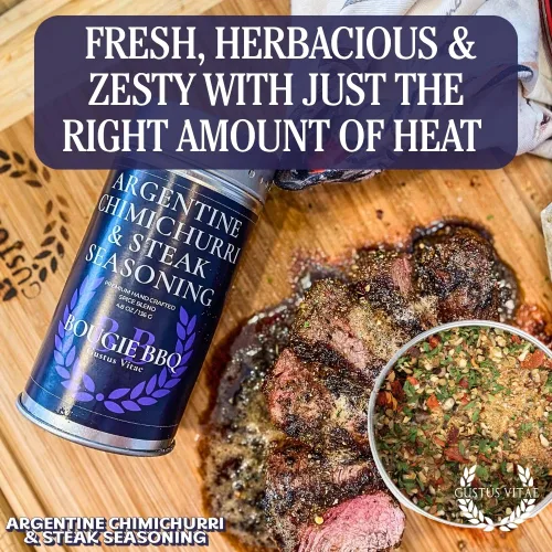 Vista 5 de Mezcla de barbacoa brasileña para asador Condimento gourmet Mezcla de especias artesanales Todo natural Sin OMG 7.9 oz (224 g) Lote