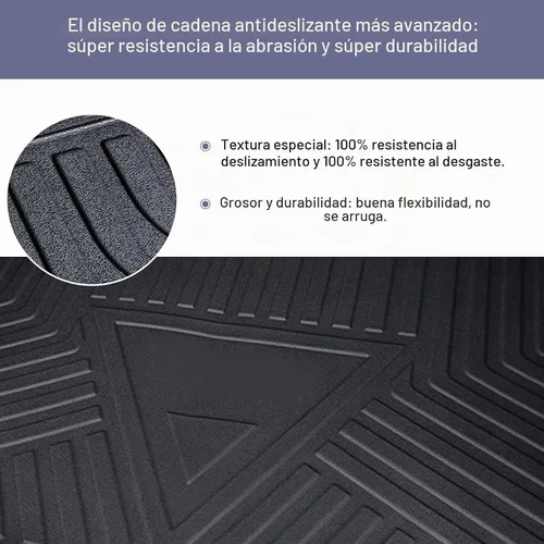 Vista 3 de Elsetyler Ajuste personalizado para revestimiento de carga 2010-2016 Cadillac SRX – Negro TPE para todo tipo de clima, resistente, impermeable