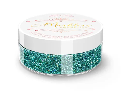Vista 82 de MARBLERS Polvo de mica natural grueso [perla azul acero] 0.11 onzas (0.11 oz) altamente pigmentado no tóxico, vegano, libre de crueldad animal