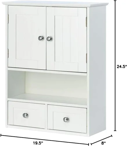 Vista 3 de Accent Plus Gabinete de pared Lakeside 19.5x8x24.5
