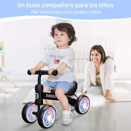 Vista 2 de Baby Balance Bike Toys for 12-36 Months Kids Toy Boy and Girls Gifts Toddler Best First Birthday Gift Children Walker No Pedal Infant 4 Wheels