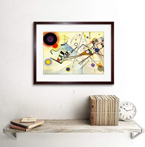 Vista 2 de KANDINSKY COMPOSICIÓN VIII ESTAMPADO ARTE MARCO F12X8532