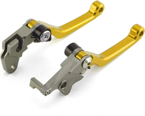 Vista 8 de Palancas de freno de embrague plegables para motocicleta CNC Billet Pivot para CRF250R CRF450R 07-19 CRF450RX 17-19 CRF250RX 2019 CRF 250R 450R Negro