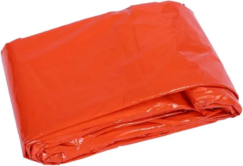 Vista 3 de Saco de dormir, saco de dormir reutilizable para exteriores, compacto y práctico para viajes de exploración salvaje, Naranja