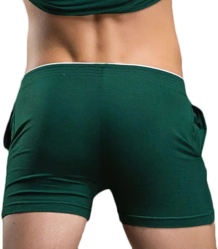 Vista 6 de Rexcyril Pantalones cortos de algodón para correr y entrenar para hombre